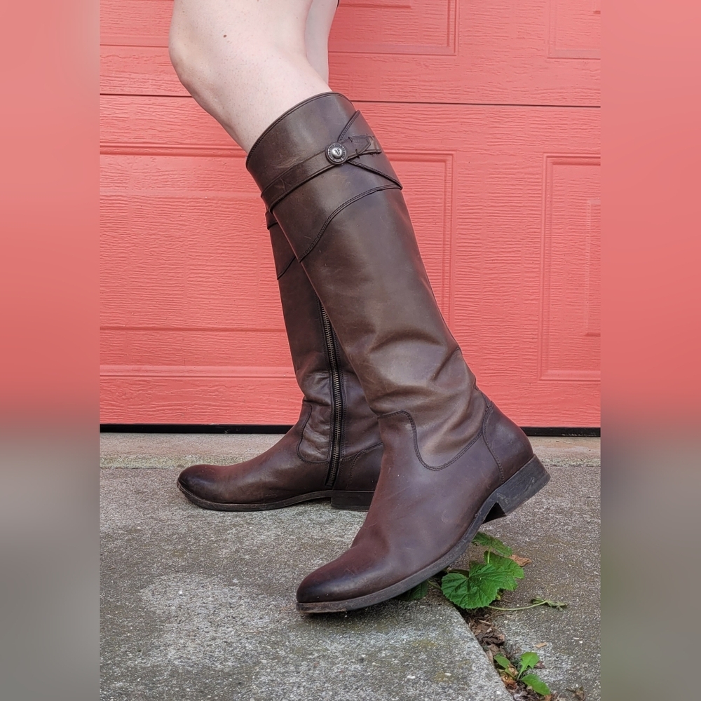 Frye "Molly Button" Riding Boot